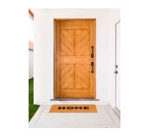 Limpiapiés coco Home corazón 60x120 cm