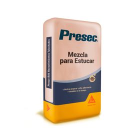 Mortero para estuco talochado Presec R05 25 kg