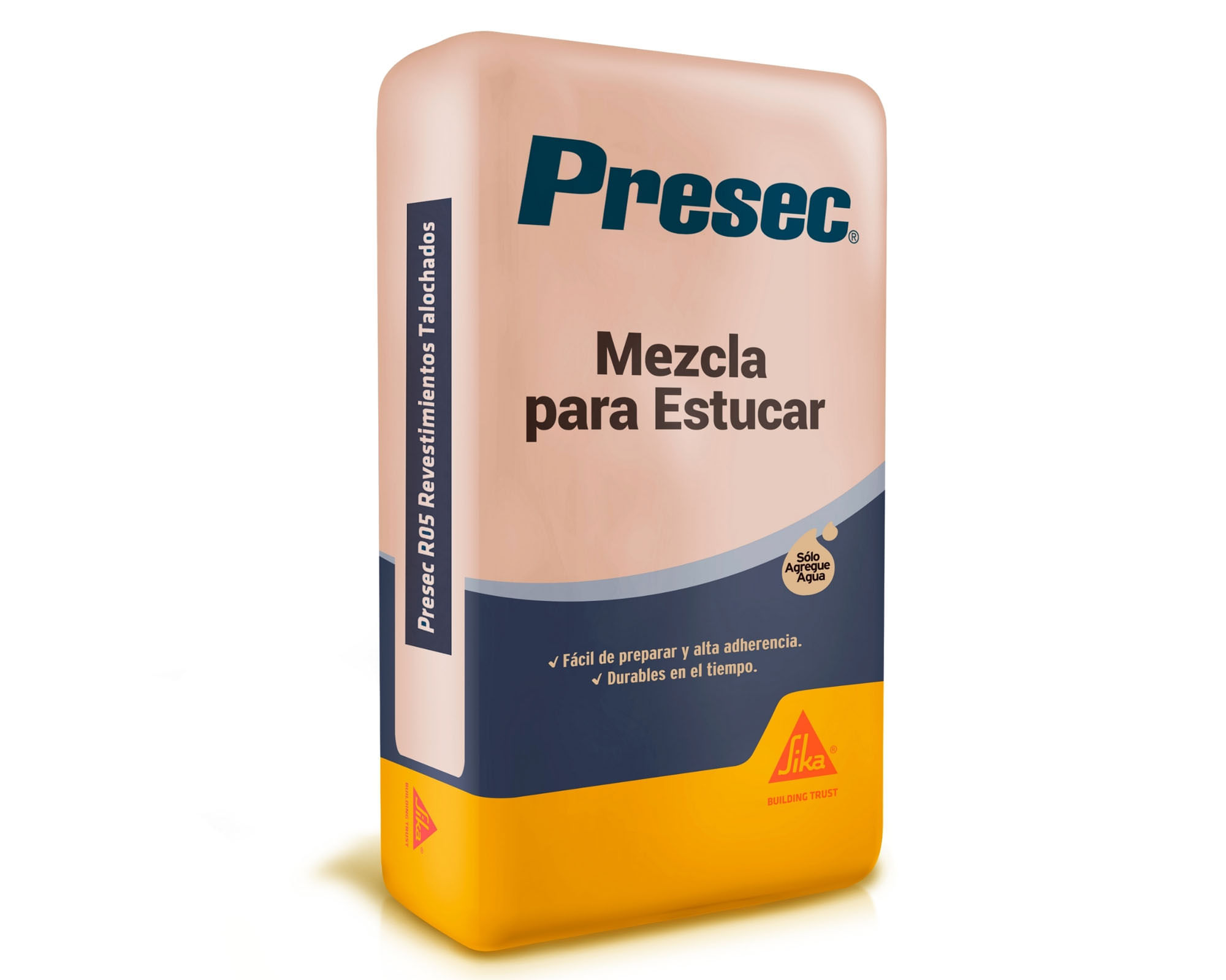 mortero para estuco talochado presec r05 25 kg 1447557 | easy.cl