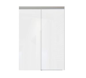 Mampara corredera Agori transparente 185x120x0.6 cm