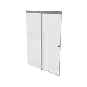 Mampara corredera Agori transparente 185x120x0.6 cm