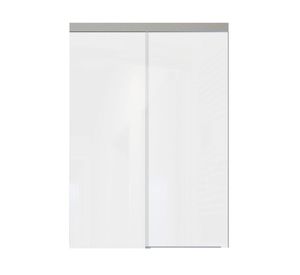 Mampara corredera Agori transparente 185x150x0.6 cm