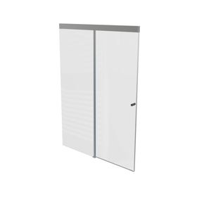 Mampara corredera Agori transparente 185x150x0.6 cm