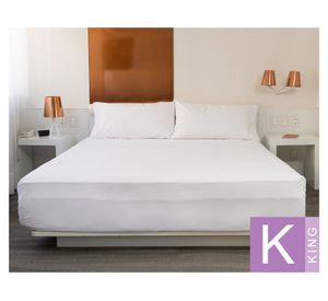Sábanas encimera hotel king 200 hilos Liso