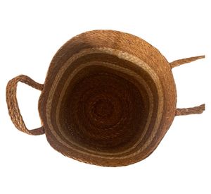 Cesto Vishnu yute bicolor 38x30 cm