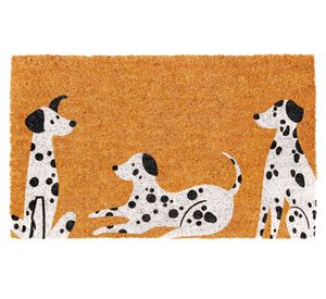 Limpiapiés coco Dálmatas 45x75 cm