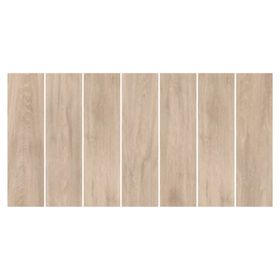 Cerámica piso muro Forest beige mate 15x60 cm 1.56 m2
