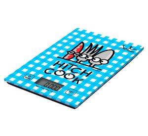 Balanza cocina Kukuxumusu 732K celeste 5 kg 1.5 x20x14 cm