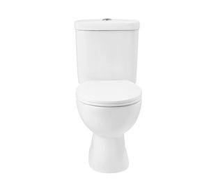 WC Two Piece a piso 21 cm Aura Plus blanco