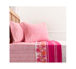 Juego de sábanas estampada king 144 hilos Tucán