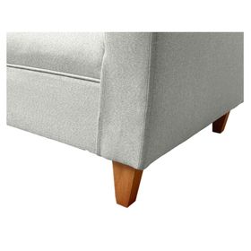 Juego de living 5 cuerpos Mateo chenille PM gris