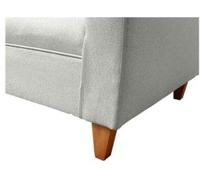 Juego de living 5 cuerpos Mateo chenille PM gris