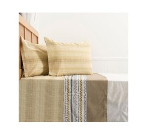 Juego de sábana estampada king 144 hilos Chincol