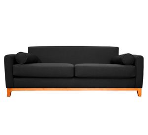 Sofá 2 cuerpos Meli chenille grafito