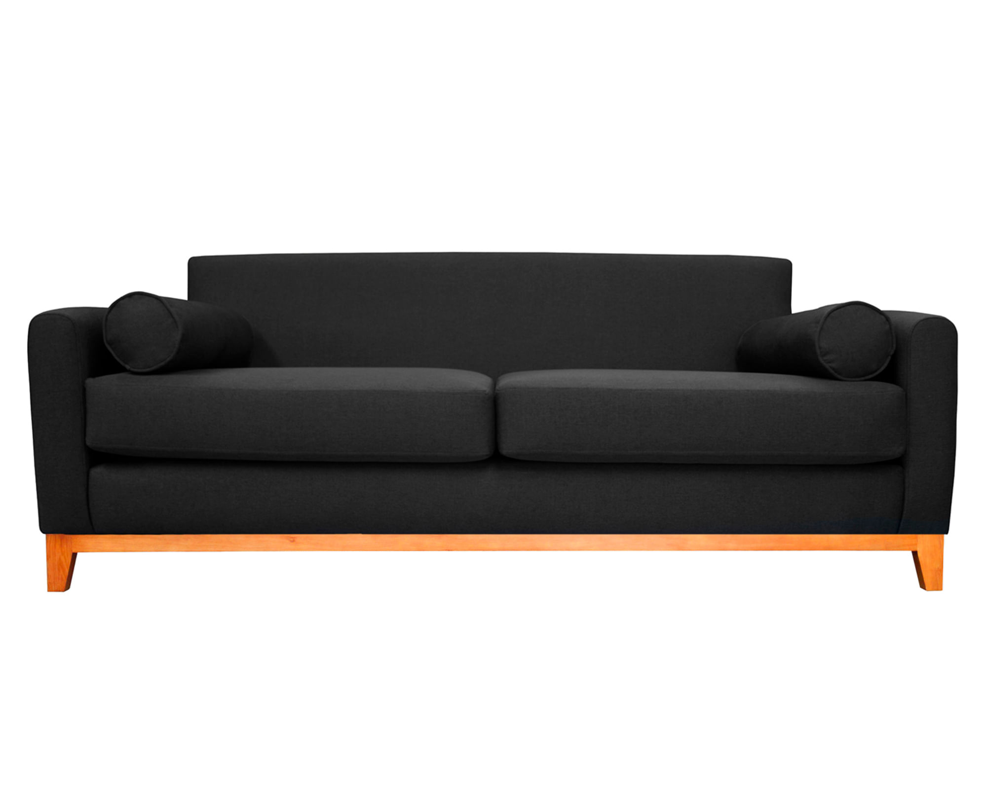 Sofás Home Sofá 2 cuerpos Meli chenille grafito