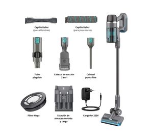 Aspiradora inalámbrica X5-Full gris 450W