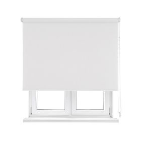 Cortina roller black out Sundusk 220x250 cm blanco
