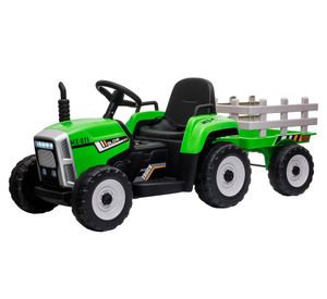 Tractor eléctrico infantil 12V HB611C verde