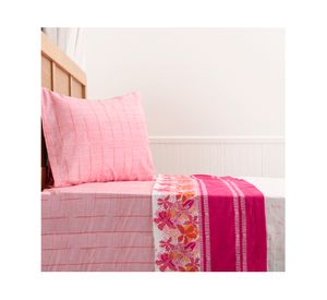 Juego de sábanas estampada 1.5 plazas 144 hilos Tucán