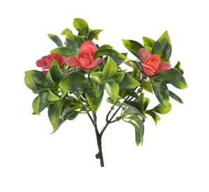 Gardenia roja artificial 30 cm