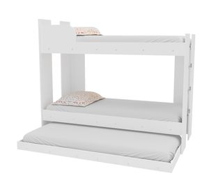 Camarote triple 1 plaza Londres blanco