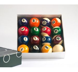 Set Bolas de pool 2 5x21.5x6.5 cm