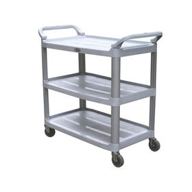 Carro organizador multiusos 3 niveles gris