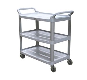 Carro organizador multiusos 3 niveles gris