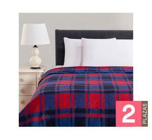 Frazada térmica azul 2 plazas