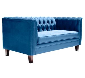 Sofá 2 cuerpos Victoria felpa