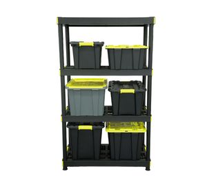 Repisa 4 Niveles negro