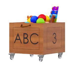 Caja de juguetes Sognare natural Kidscool