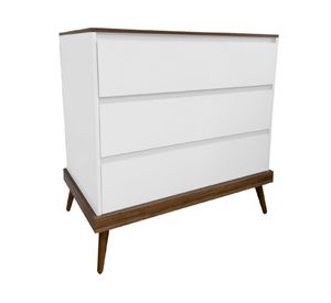 Cómoda 3 cajones Sognare Cancao blanco Kidscool