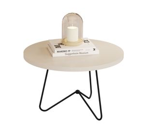 Mesa lateral baja perla Be Design.