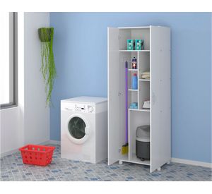 Estante 2 puertas Smart blanco Be Design