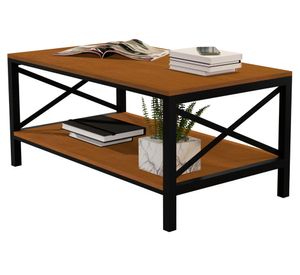 Mesa de centro industrial caramelo Be Design