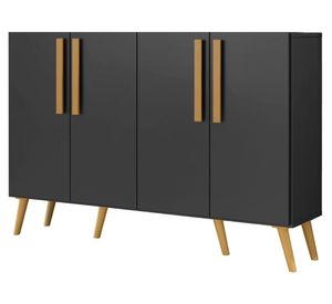 Buffet Retro Viena negro Be Design