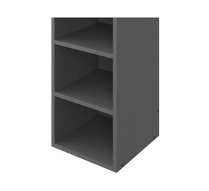 Repisa 3 espacios Mov grafito