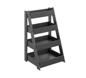 Estante 4 niveles Life grafito