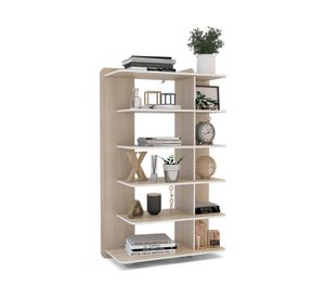 Estante 6 niveles Lis café