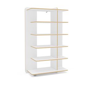 Estante 6 niveles Lis blanco