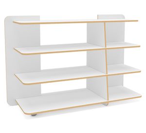 Estante 4 niveles Pietra blanco