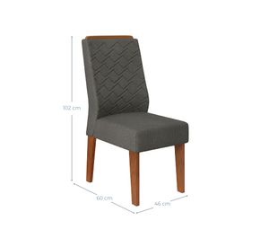 Pack 2 Sillas Lidia gris