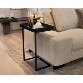 Mesa auxiliar Luxor negro