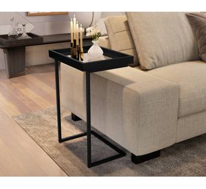 Mesa auxiliar Luxor negro