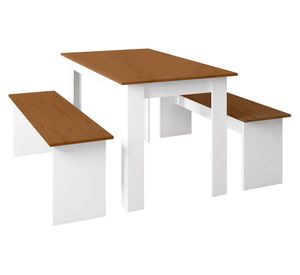 Comedor 4 personas Zanzini blanco