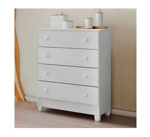 Cómoda Mel blanco 4 cajones
