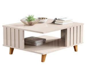 Mesa de centro rectangular Acaí perla