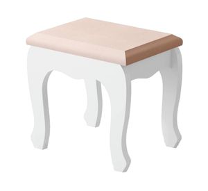 Tocador con espejo Luxury blanco 1 cajón