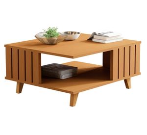 Mesa de centro rectangular Acaí caramelo
